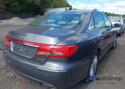 2011 Hyundai Azera Limited из США, поврежденный, VIN KMHFC4DFXBA536809